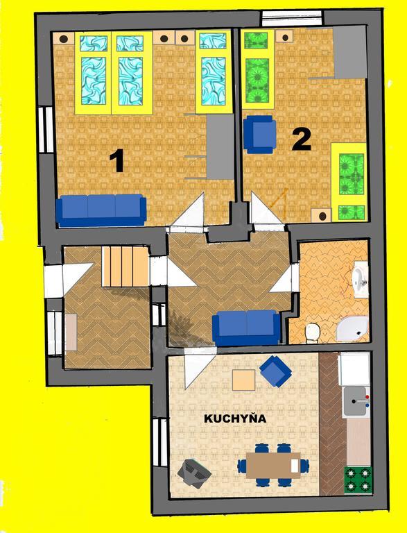 Apartmán u Benkov Lúčky Habitación foto